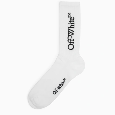 Shop Off-white Off White™ White Socks With Logo