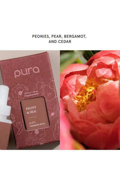 Shop Pura 2-pack Diffuser Fragrance Refills In Peony And Silk