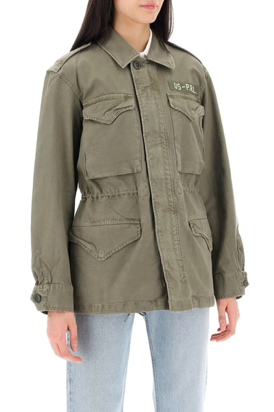 Shop Polo Ralph Lauren Cotton Military Jacket