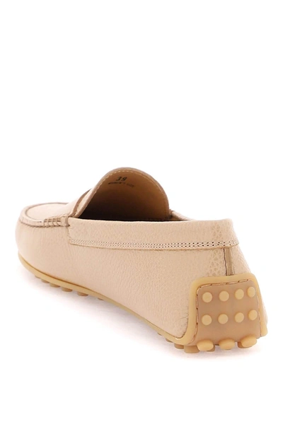 Shop Tod's City Gommino Leather Loafers