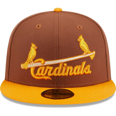 Shop New Era Brown St. Louis Cardinals Tiramisu  59fifty Fitted Hat