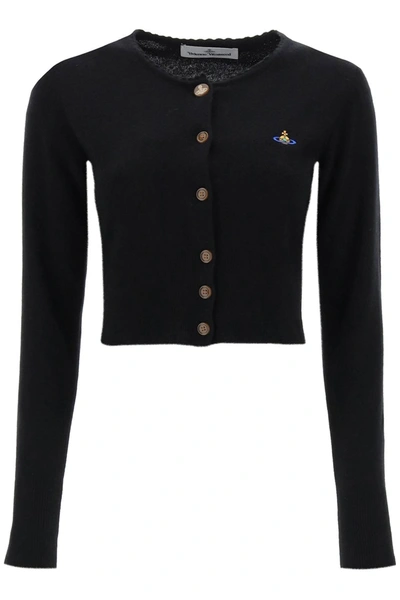 Shop Vivienne Westwood Bea Cropped Cardigan