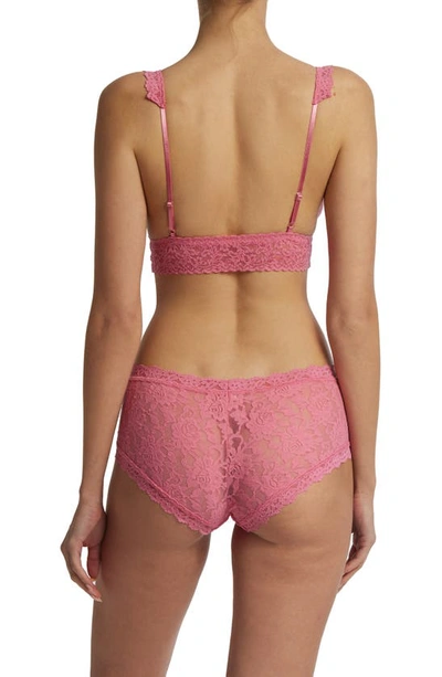 Shop Hanky Panky Signature Lace Bralette In Guava Pink