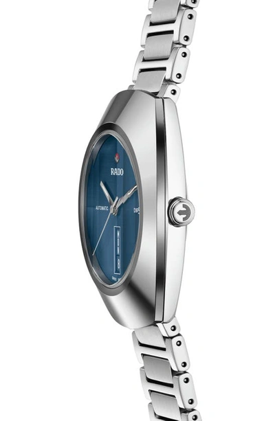 Shop Rado Diastar Original Automatic Bracelet Watch, 38mm In Blue