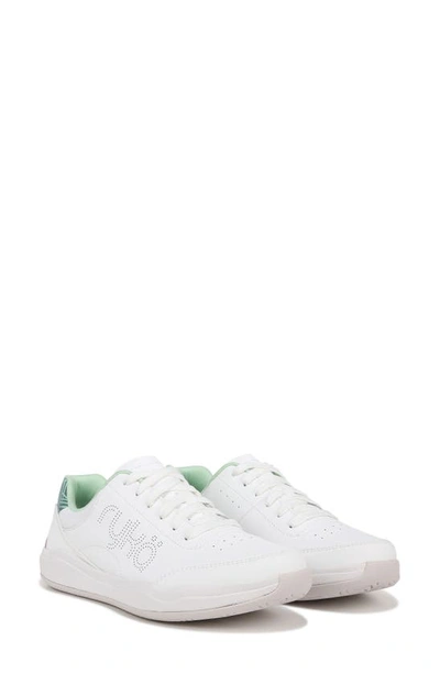 Shop Ryka Courtside Pickleball Sneaker In White/ Green