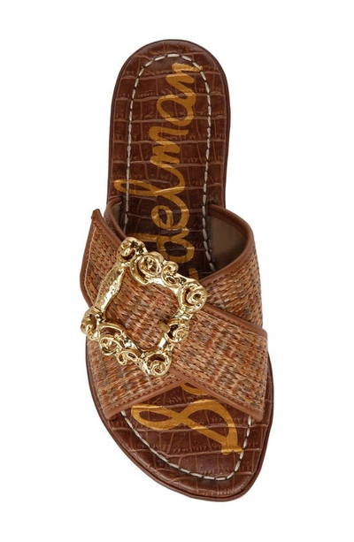 Shop Sam Edelman Gracyn Slide Sandal In Cuoio