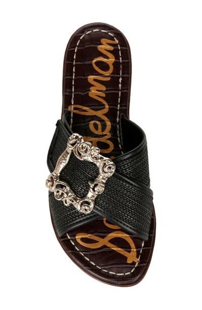 Shop Sam Edelman Gracyn Slide Sandal In Black