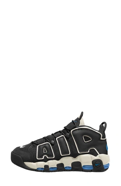 Shop Nike Air More Uptempo '96 Sneaker In Black/ Star Blue/ Summit White