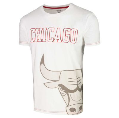 Shop Stadium Essentials Unisex  White Chicago Bulls Scoreboard T-shirt