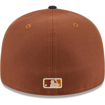 Shop New Era Brown Boston Red Sox Tiramisu Low Profile 59fifty Fitted Hat