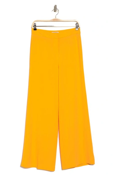 Nanette Lepore Claire Stretch Crepe Pant In Apricot