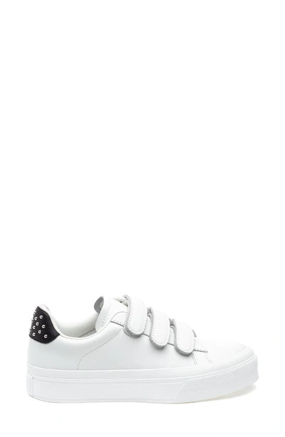 Shop J/slides Nyc Gennie Studded Platform Sneaker In White