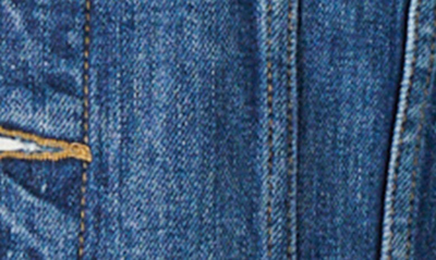 Shop Lucky Brand Icon Trucker Denim Jacket In Bernadino Blue