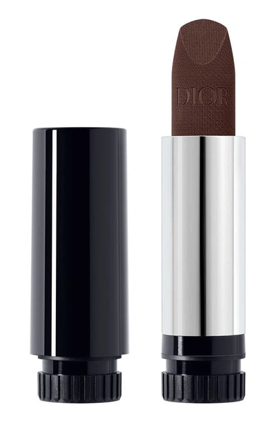 Shop Dior Rouge  Refillable Lipstick In 500 Nude Soul/velvet