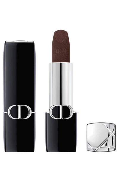 Shop Dior Rouge  Refillable Lipstick In 500 Nude Soul/velvet
