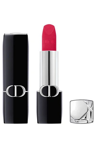 Dior Velvet Lipstick In 784 Rouge Rose/velvet