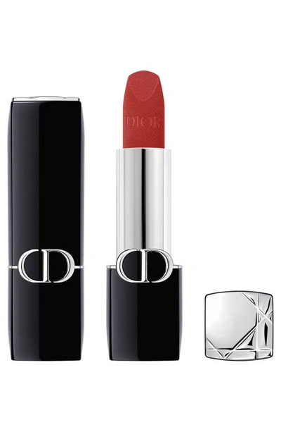Shop Dior Rouge  Refillable Lipstick In 866 Together/velvet