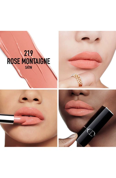 Dior Satin Lipstick In 219 Rose Montaigne/satin