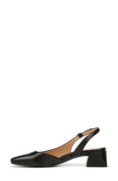 Naturalizer Jayla Slingback Pumps In Black Leather