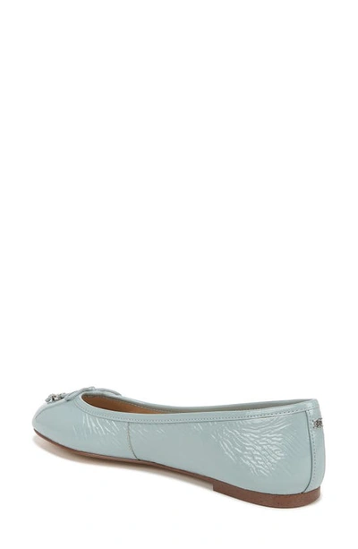 Shop Sam Edelman Felicia Luxe Flat In Robin Egg Blue