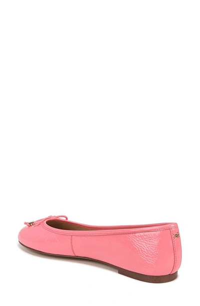 Shop Sam Edelman Felicia Luxe Flat In Pink Lotus