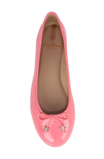 Shop Sam Edelman Felicia Luxe Flat In Pink Lotus