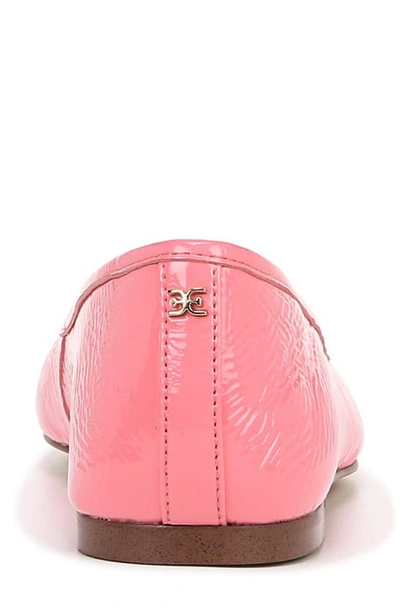 Shop Sam Edelman Felicia Luxe Flat In Pink Lotus