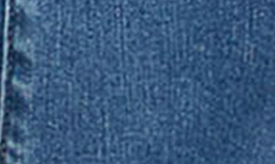 Hint Of Blu Raw Hem Wide Leg Carpenter Jeans In Palma Blue