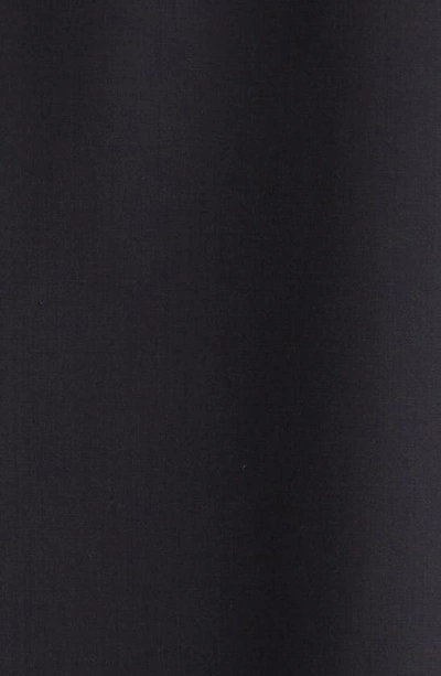Shop Rick Owens Strap Back Wool Snap-up Shirt In Black