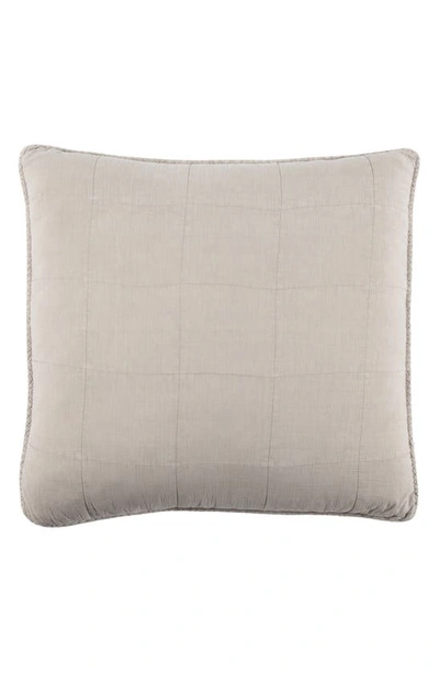Shop Pom Pom At Home Antwerp Large Euro Sham In Natural