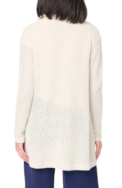Gibsonlook Shawl Collar Cardigan In Natural