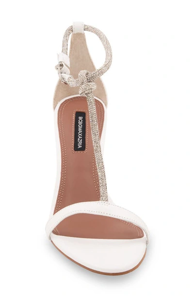 Shop Bcbgmaxazria Trinnia T-strap Sandal In White