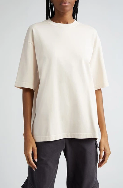 Shop Acne Studios Extorr Logo Back T-shirt In Soft Pink