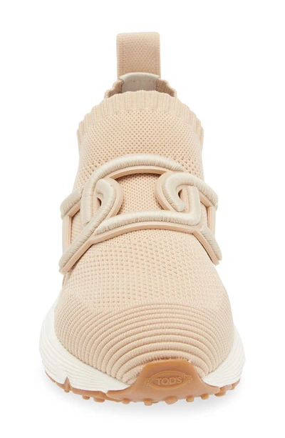 Shop Tod's Kate Chain Detail Slip-on Sneaker In Light