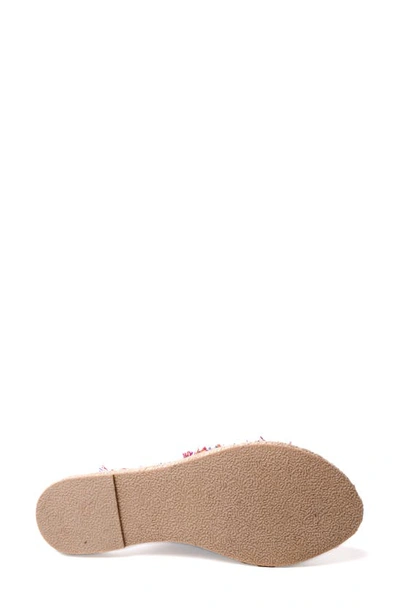 Shop Minnetonka Prima Espadrille Sandal In Pink Geostripe