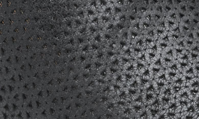 Johnston & Murphy Evelyn Open Toe Bootie In Black Metallic Sheepskin