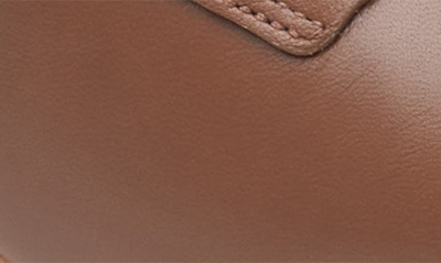 Johnston & Murphy Edith Block Heel Sandal In Cognac Glove