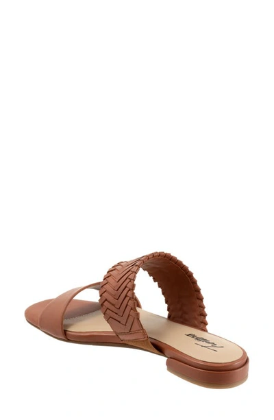 Shop Trotters Nalane Slide Sandal In Luggage