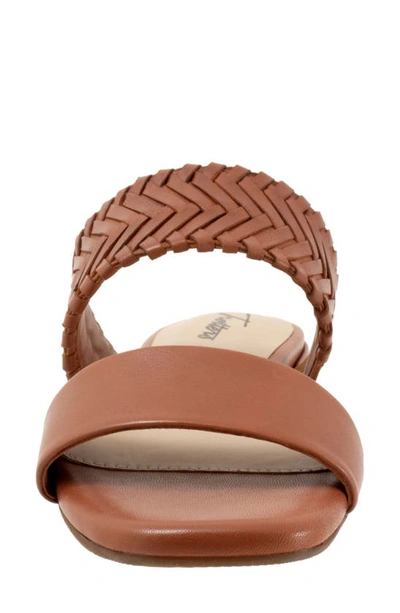 Shop Trotters Nalane Slide Sandal In Luggage