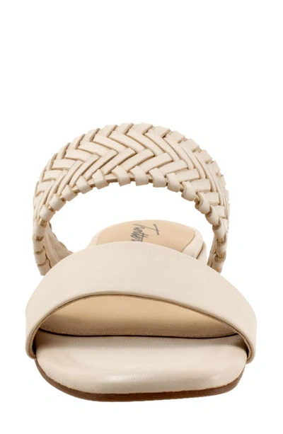 Trotters Nalane Slide Sandal In Ivory