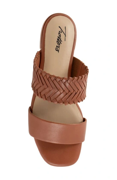 Shop Trotters Nalane Slide Sandal In Luggage