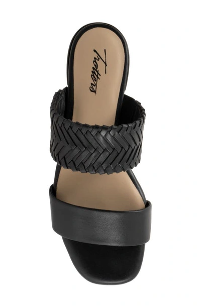 Shop Trotters Nalane Slide Sandal In Black