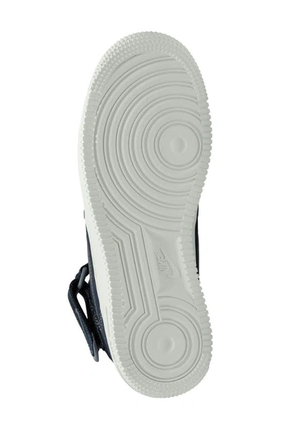Nike Women's Air Force 1 '07 Mid Shoes In Obsidian/ Summit White