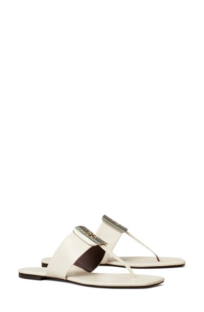 Shop Tory Burch Georgia Sandal In Light Cream