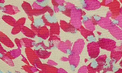 Shop On Gossamer Triple Mesh Print Bikini In Bright Blooms