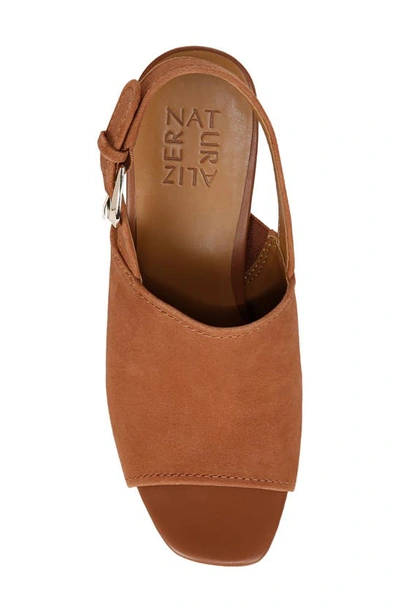 Shop Naturalizer Jianna Slingback Platform Sandal In English Tea Suede