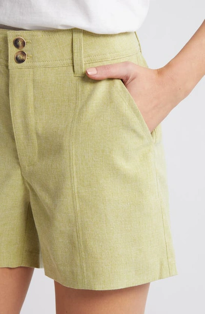 Wit & Wisdom 'ab'solution Skyrise Shorts In Kiwi
