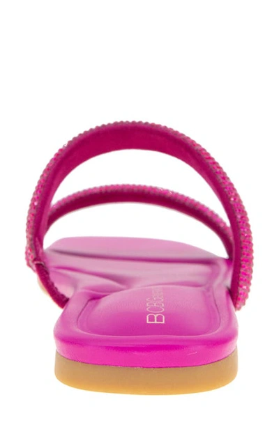 Shop Bcbgeneration Glannis Slide Sandal In Viva Pink