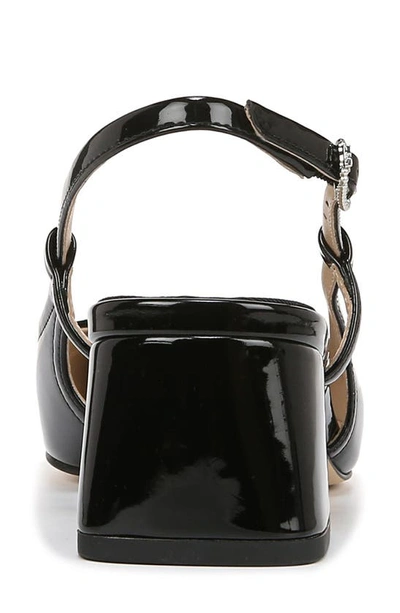 Shop Sam Edelman Tarra Slingback Pump In Black / Modern Ivory
