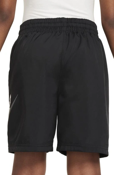 Shop Nike Kids' Woven Shorts In Black